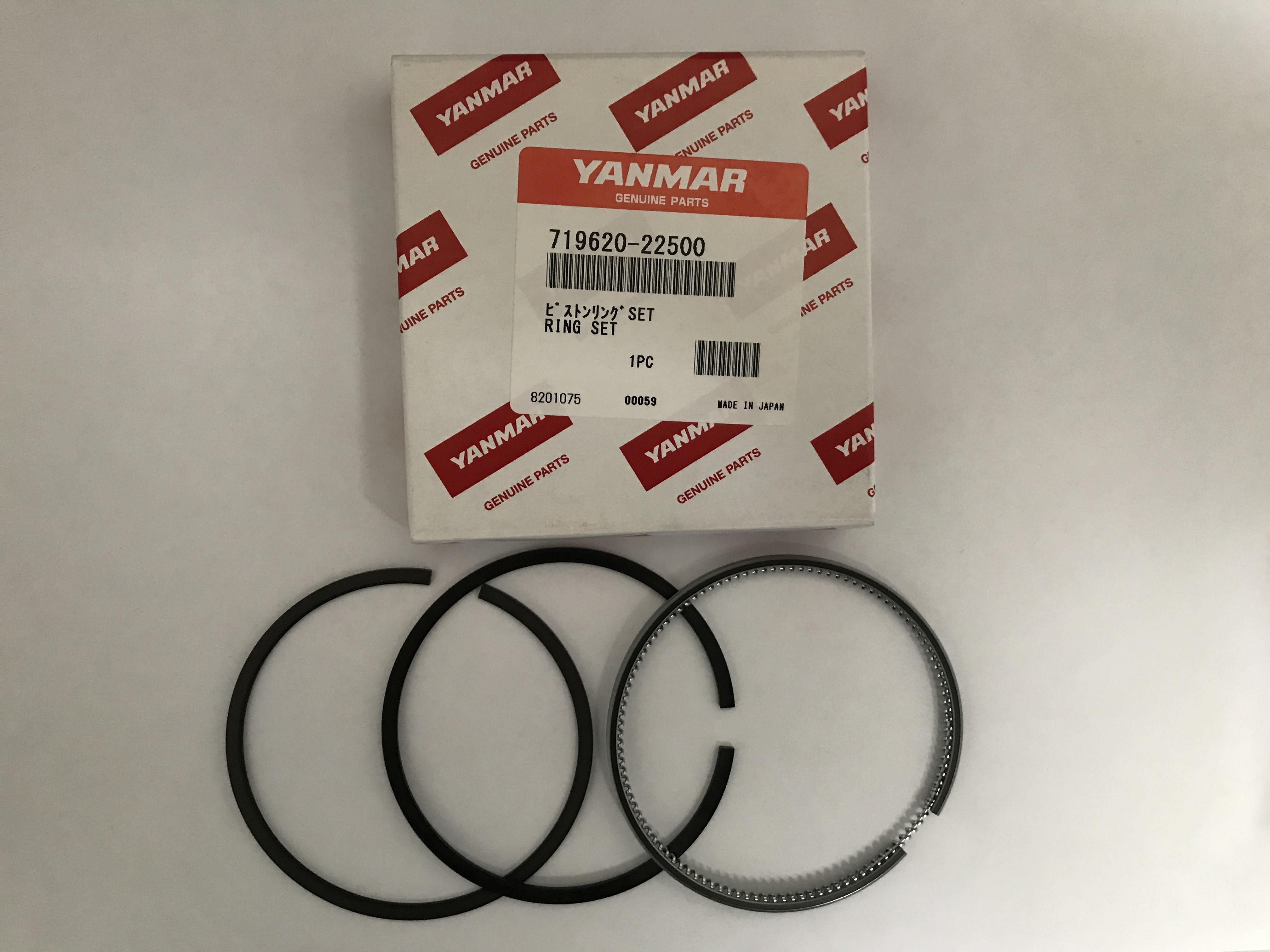 Jeu segments 3TNA72L-UTB 3TNA72L-UWD YANMAR (719620-22500 YANMAR)