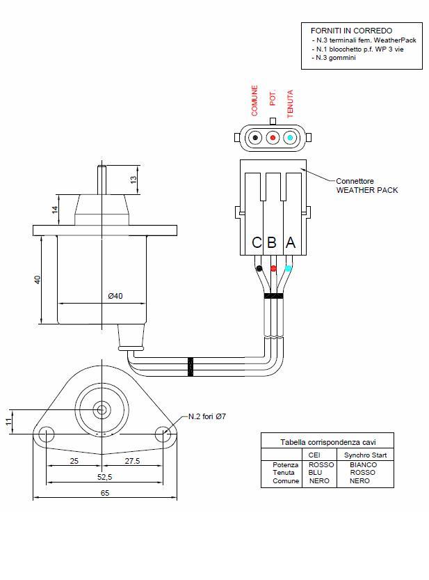 Solenoid YANMAR 119653-77950